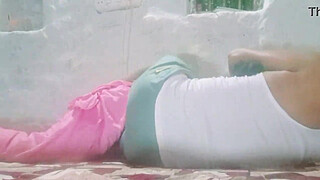 Slim sexy girl cleaning the house and fucked hard by the house owner