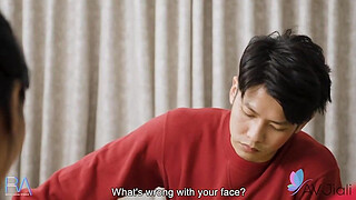 Panty Sniffing Son Gets Caught By Stepmom Xian'erai - Xian Erai