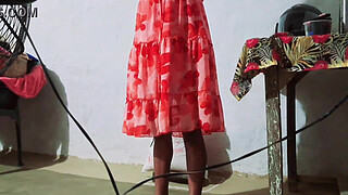 Stepson Suddenly starts Touching his Busty Stepmom's Tits and Pussy in the Bus