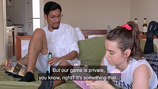 Stepdaughter asks her stepdad for playing little secret games