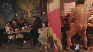 Horny Caffe Maid Wen Ruixin Controlled By A Client