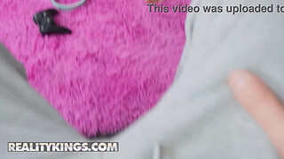 REALITY KINGS - Katie Kush, Leana Lovings - Gamer Girls Compete for Cock -15-30 min