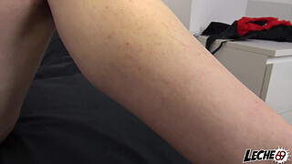 Deep anal with Nadia and her hairy pussy