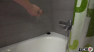 Deep anal with Nadia and her hairy pussy