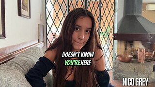 18yo Brunette From Brazil BJ after casting