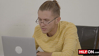 Stunning big tit mature hotties fucking boy for his huge fresh hard dick