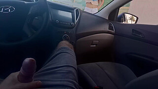 risky handjob on the street for hottie on the street and I asked for directions!