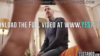 Busty Russian MILF gets back at cheating BF by getting her pussy filled by a bunch of studs