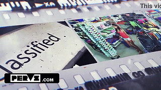 Shoplifter's Humiliation: Fucked by Four Loss Prevention Officers