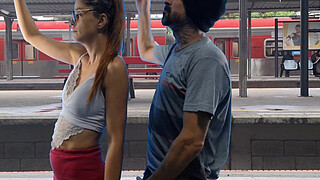 couple has sex in public!