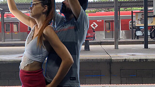 couple has sex in public!