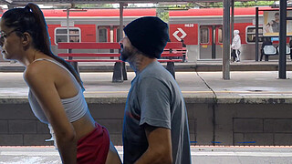 couple has sex in public!