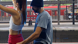 couple has sex in public!