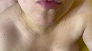 Two guys creampie pregnant married milf pussy with two big creampies in homemade threesome