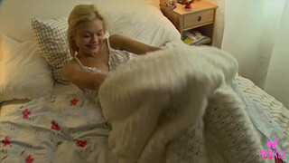 Remi O’s massive tits bounce wildly as she spreads her legs and rams her dripping pussy with her favorite dildo. The busty beauty grunts, her soaked cunt gripping the toy while a vibrator buzzes!