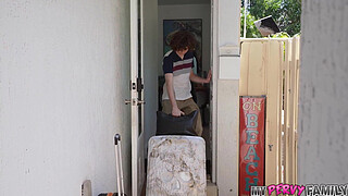 [Do You Want To Have Like A Little Quickie?] - Busty StepMILF Fucks Stepson On Vacation - Mona Azar