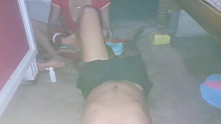 My Step Sister Caught Me Jarking And She Stared Hard Sex With Me