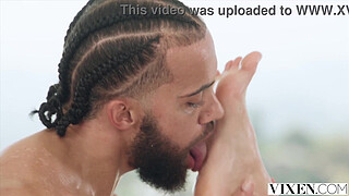 Addison wants to land a new client, and she's going to close this deal by showing him the quality of care she gives to VIP customers.