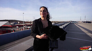 GERMAN SCOUT - Fit Italian Girl Lola Danger with small Tits Pickup for Hard Casting Fuck