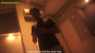 Watching Netflix with my stepbrother, I lay on his legs and he took out his penis to put it in my mouth.