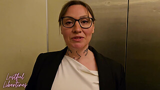 Cum hungry hotel manager seduced me as my wife showered in the next room.