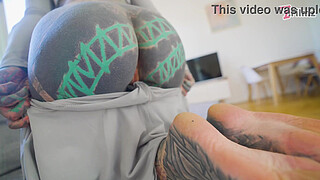 Anuskatzz is back for a crazy DAP with 3 big cocks! Total ANAL DESTRUCTION