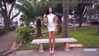 1.90m Japanese-Brazilian, OB Honey picked at the park by huge a monster's cock guy then gets gangbang (DAP, Anal, 5on1, Blasian, Huge gapes, gangbang, BBC) OB563