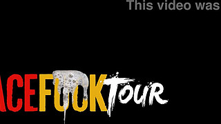 Slutty Redhead College Babe Rough Throat Fuck By Big Cock Stud