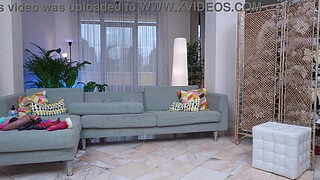 [Full 100 minute version] 1on1 HARD GANGBANG 9on1 DAP TP TAP Anal fisting Total destruction of Rousse Black's by nine cocks EKS653