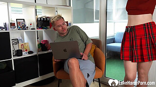 Redhead rides my cock like a pro