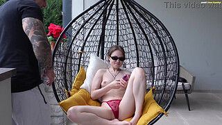 You're fucking my Stepmom, so you can't fuck me! But you can rub your huge cock against my pussy and fuck my mouth!