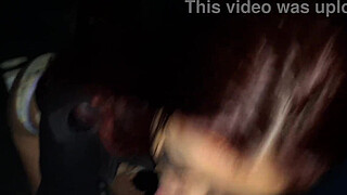 Cuckold takes wife to porn cinema to have sex with strangers!