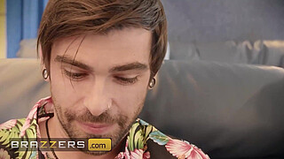 Lucky Gets Fucked With Flight Attendant Hazel Grace In Private When LaSirena69 Comes & Joins For A Hot 3some - BRAZZERS