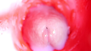 CAMERA INSIDE PUSSY: ALMOST CUM IN PUSSY! BEST Internal ASMR in 4K