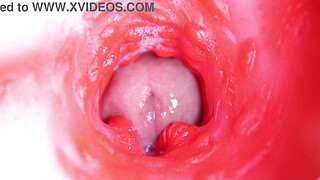 CAMERA INSIDE PUSSY: ALMOST CUM IN PUSSY! BEST Internal ASMR in 4K