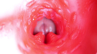 CAMERA INSIDE PUSSY: ALMOST CUM IN PUSSY! BEST Internal ASMR in 4K