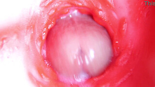 CAMERA INSIDE PUSSY: ALMOST CUM IN PUSSY! BEST Internal ASMR in 4K