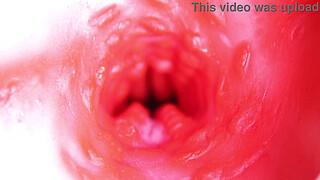 CAMERA INSIDE PUSSY: ALMOST CUM IN PUSSY! BEST Internal ASMR in 4K