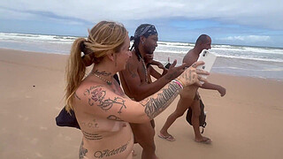 I went to the nude beach in Bahia to give it to the hotties.