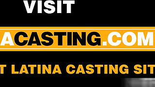 Skinny Amateur Afro Latina Gets Anal Audition