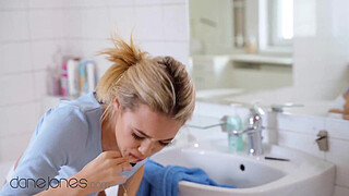 Dane Jones Perfect blonde Rika Fane big dick orgasm with romantic stranger