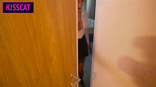 English teacher prepares student for exam with ass fucking and upside down facefuck