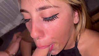 Cum Hungry Pukes Dick Messy Deepthroat