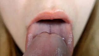 Extreme Close-Up Blowjob Bliss