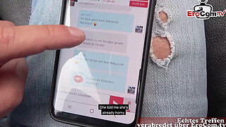 German MILF with big tits makes real sex date and wants sex without condom