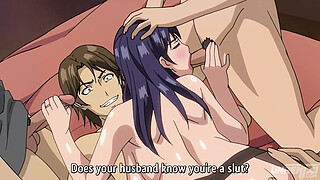 Husband Finds Out her Wife is a Porn Star - Hentai Uncensored [Subtitled]