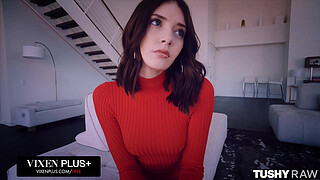 TUSHYRAW Model Has Her First Anal Sex