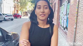 PutaLocura - Colombian big ass PrisAngel is caught by Torbe and rides his cock