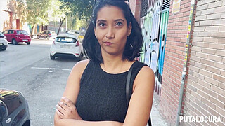 PutaLocura - Colombian big ass PrisAngel is caught by Torbe and rides his cock