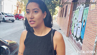 PutaLocura - Colombian big ass PrisAngel is caught by Torbe and rides his cock